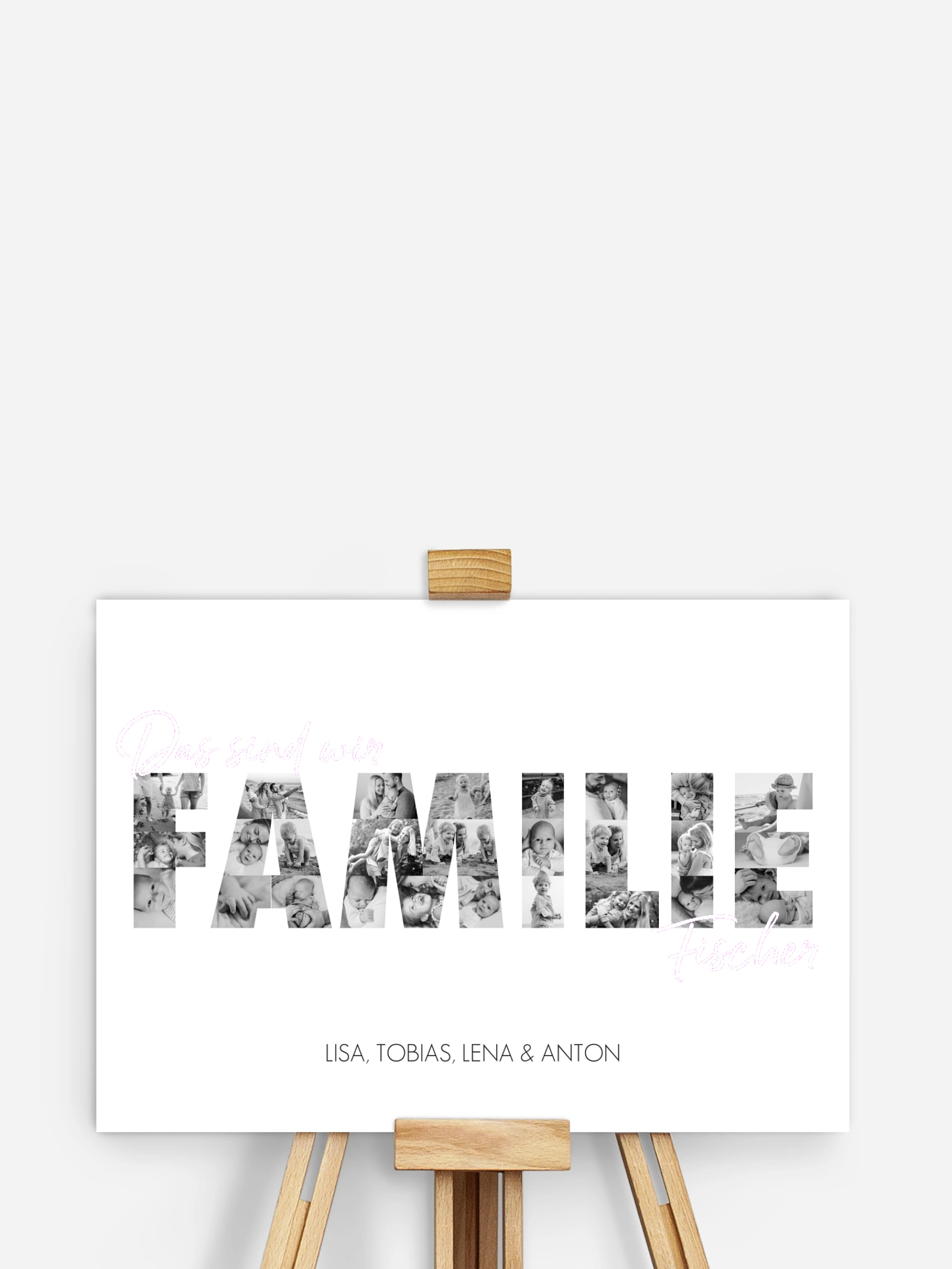 Poster Muttertag Family