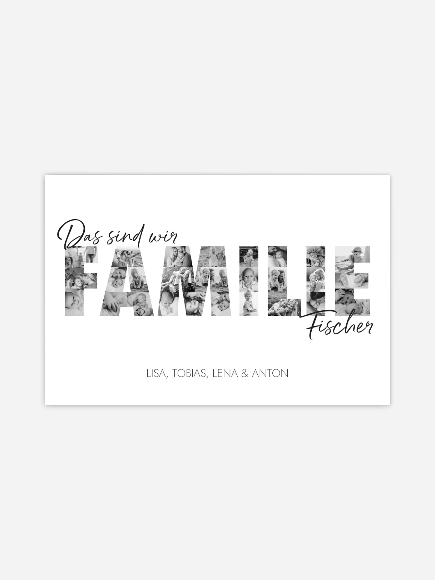 Poster Ostern Family