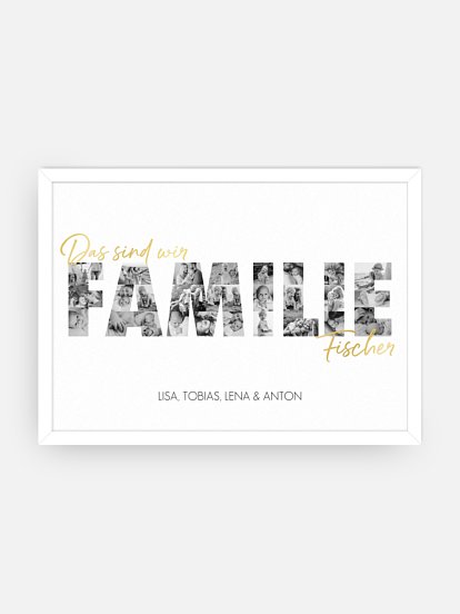 Poster Ostern Family