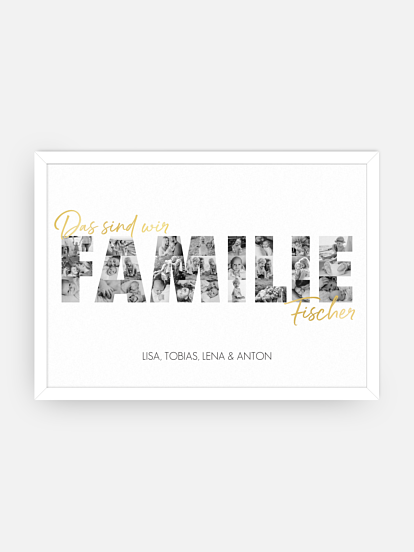 Poster Ostern Family