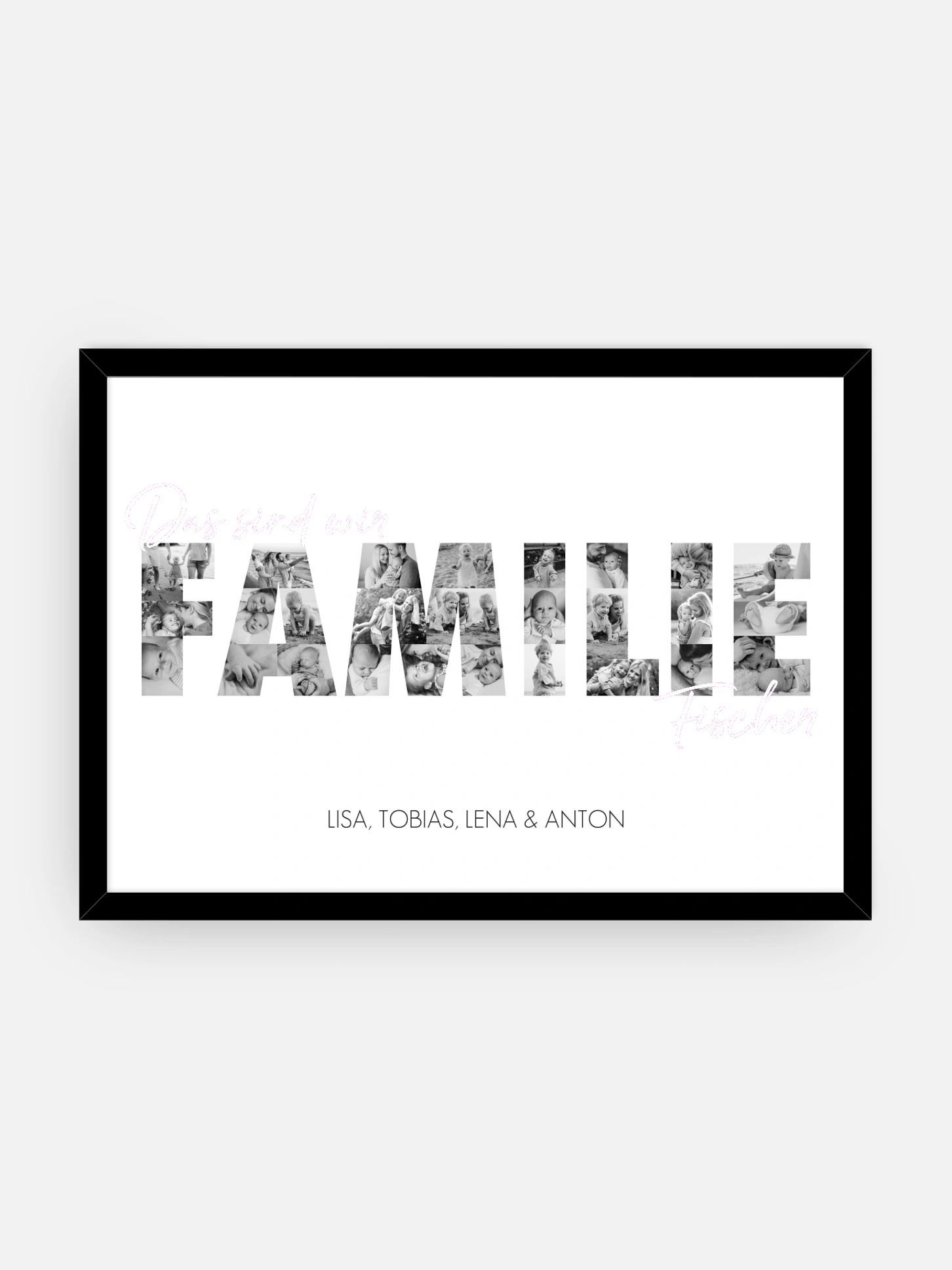 Poster Vatertag Family