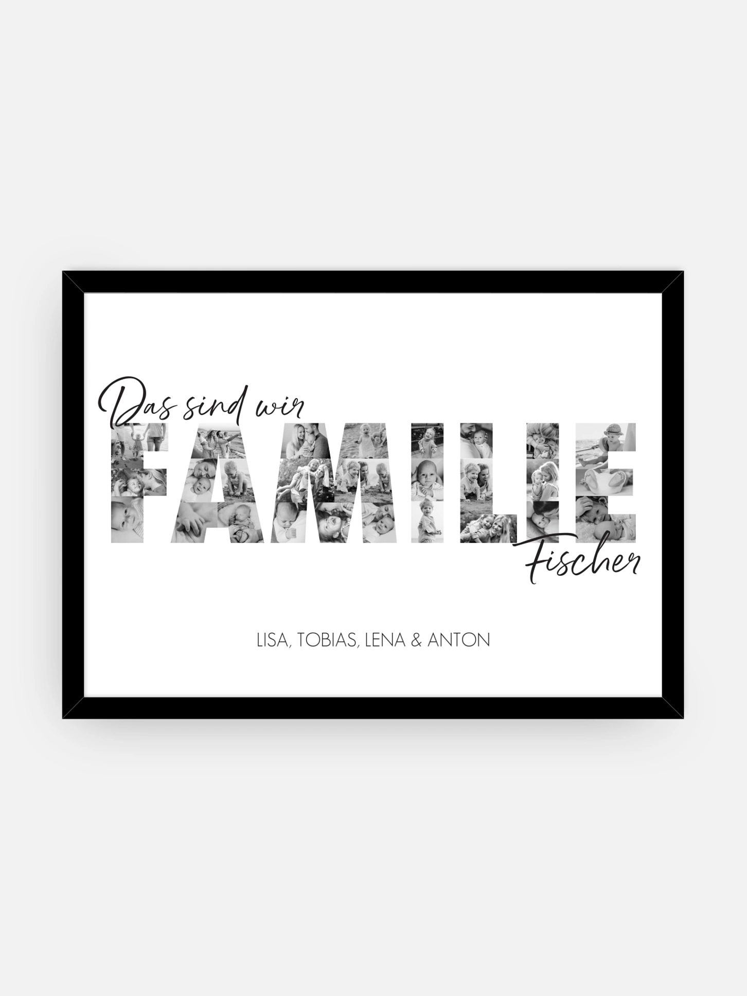 Wandbilder Vatertag Family