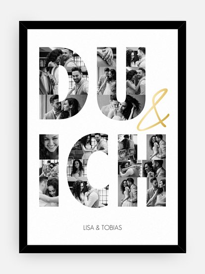 Poster Valentinstag Us two