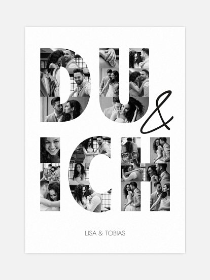 Poster Us two