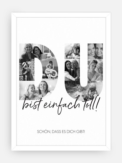 Poster Muttertag Für Immer du