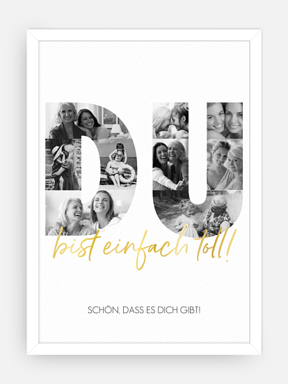 Poster Muttertag Für Immer du