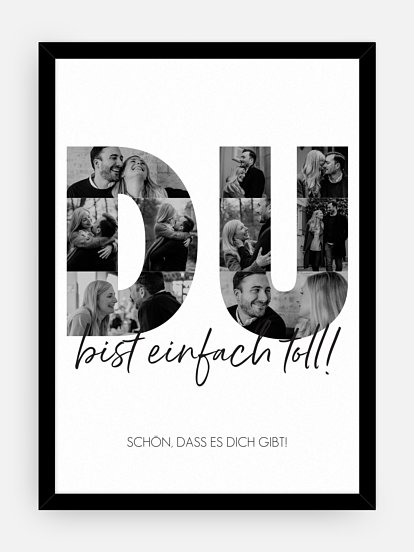 Poster Valentinstag Für Immer du