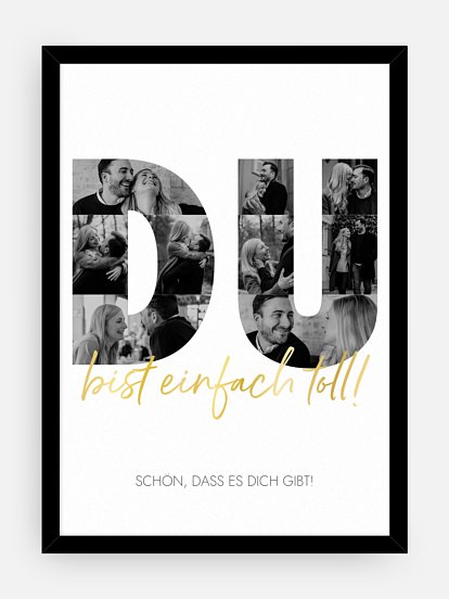 Poster Valentinstag Für Immer du