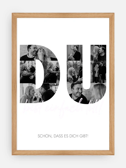 Poster Valentinstag Für Immer du