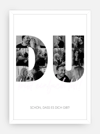 Poster Valentinstag Für Immer du