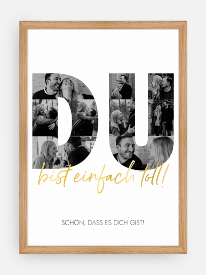 Poster Valentinstag Für Immer du