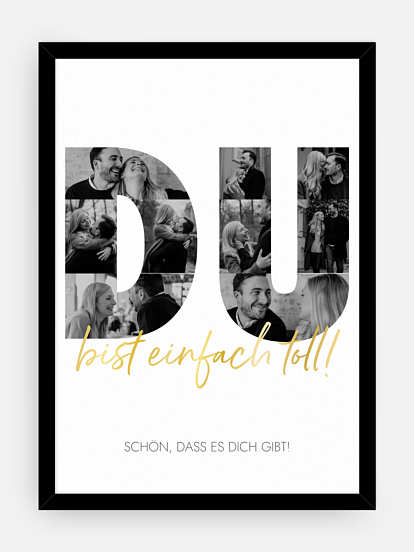 Poster Valentinstag Für Immer du