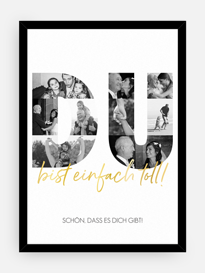 Poster Vatertag Für Immer du