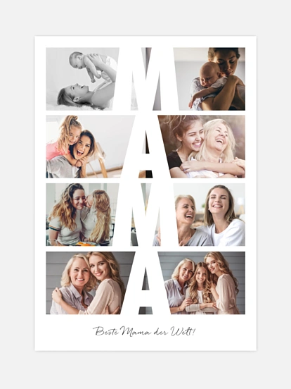 Poster Muttertag Zeitsprung