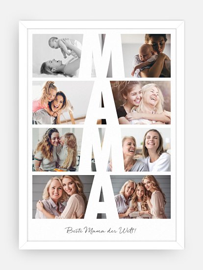 Poster Muttertag Zeitsprung