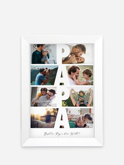 Poster Vatertag Zeitsprung