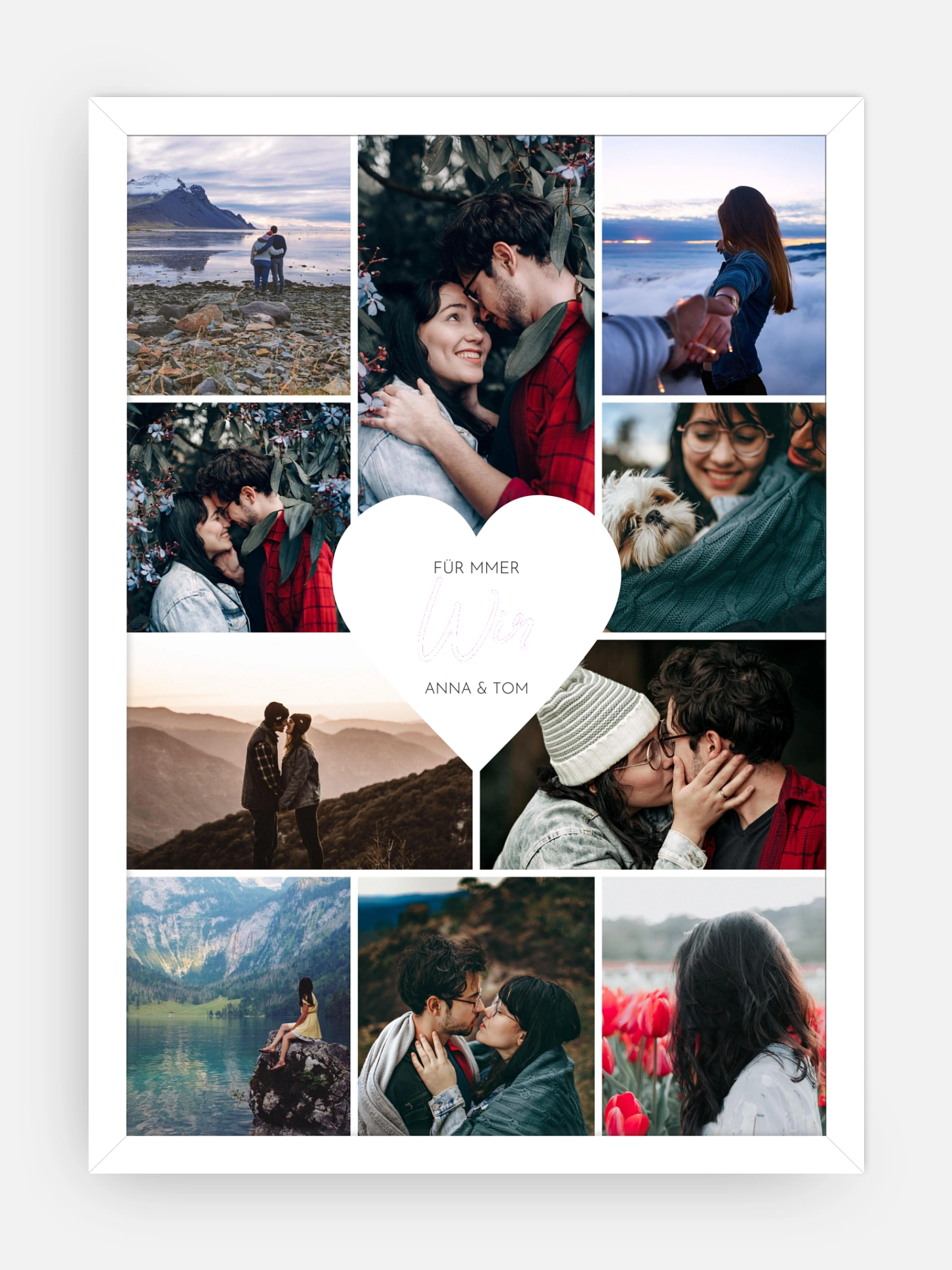 Poster Valentinstag Herzergreifend