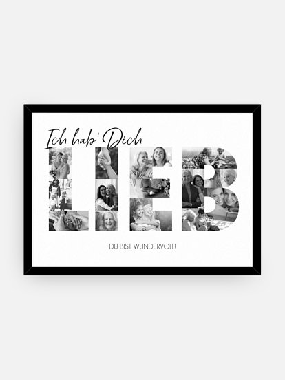 Poster Ich hab Dich lieb