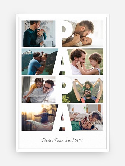 Poster Ostern Zeitsprung Papa