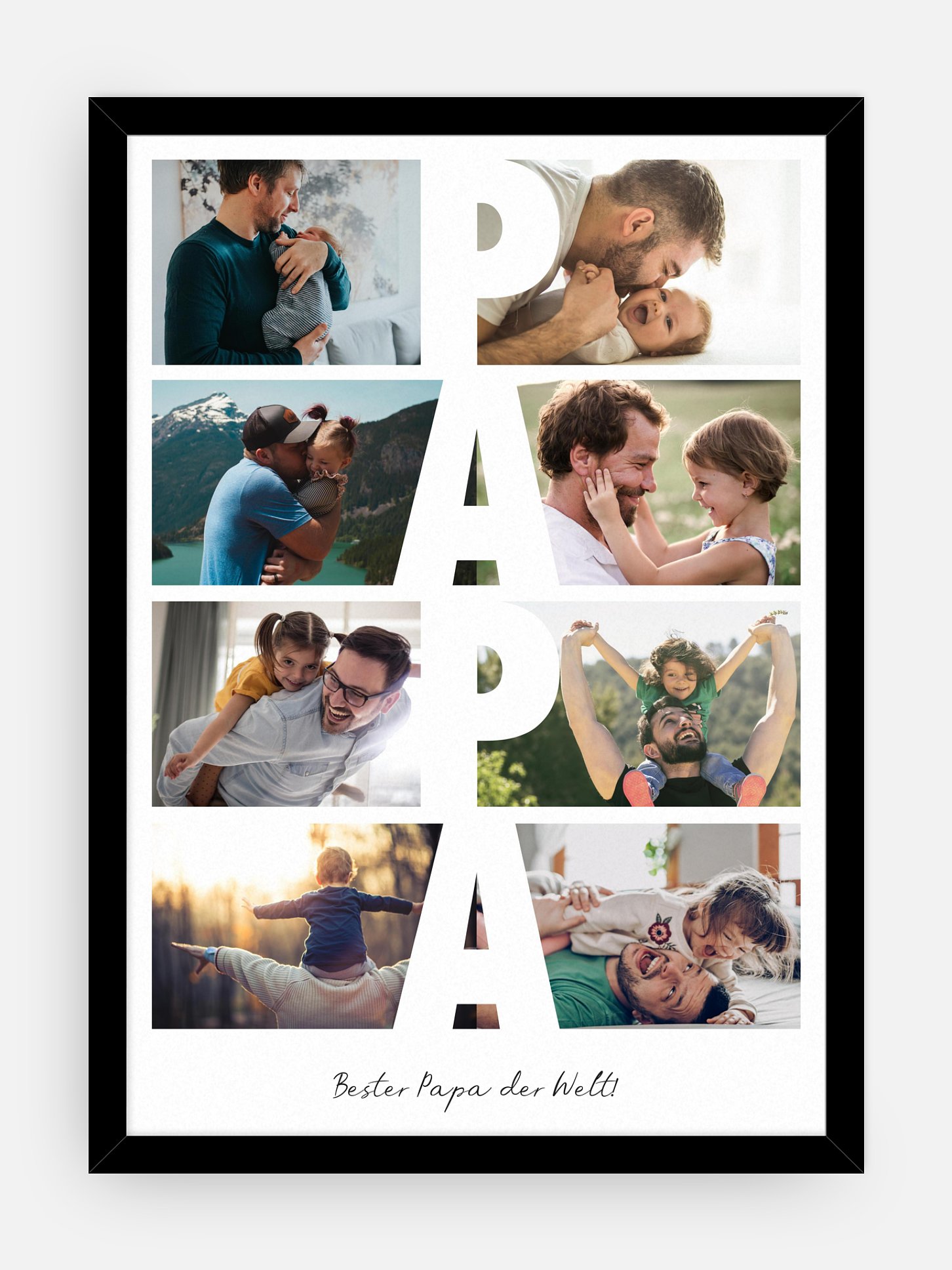 Poster Zeitsprung Papa