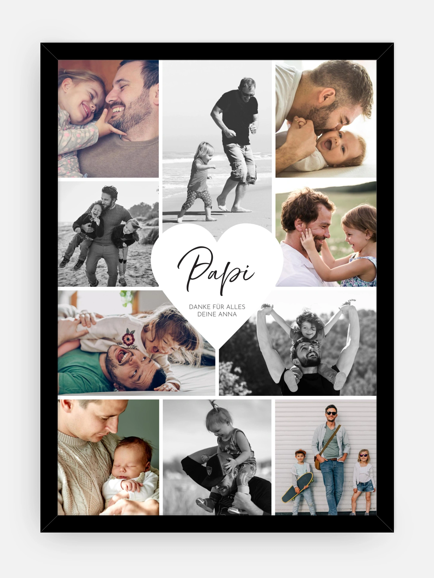 Poster Ostern Herzergreifend Papi