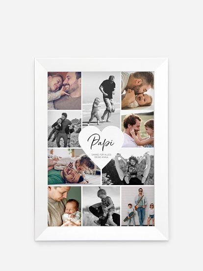 Poster Herzergreifend Papi