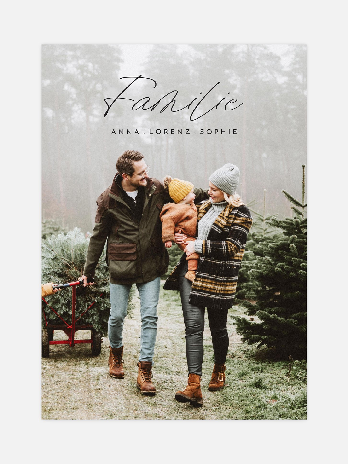 Poster Familien Erinnerung