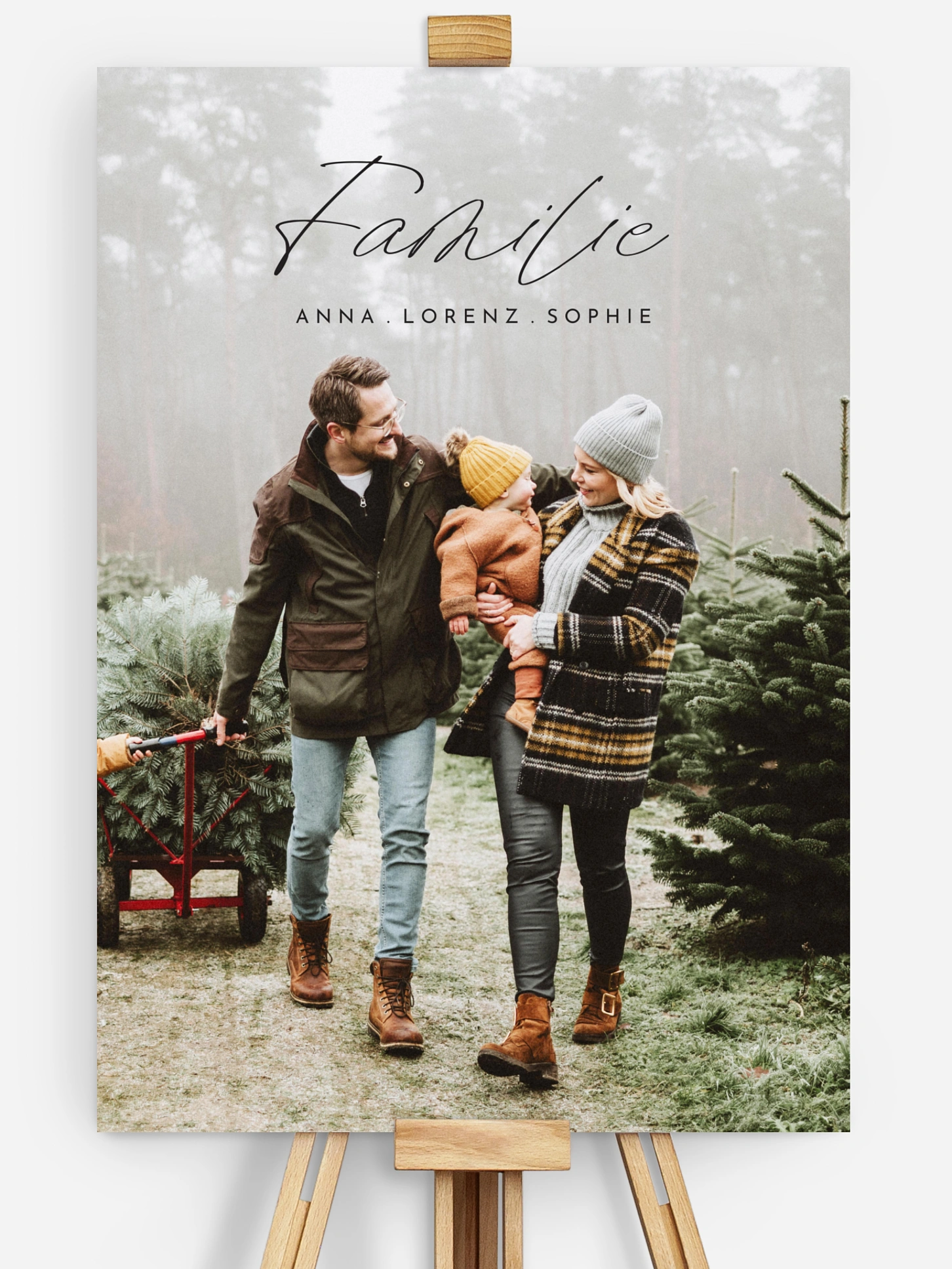 Poster Familien Erinnerung