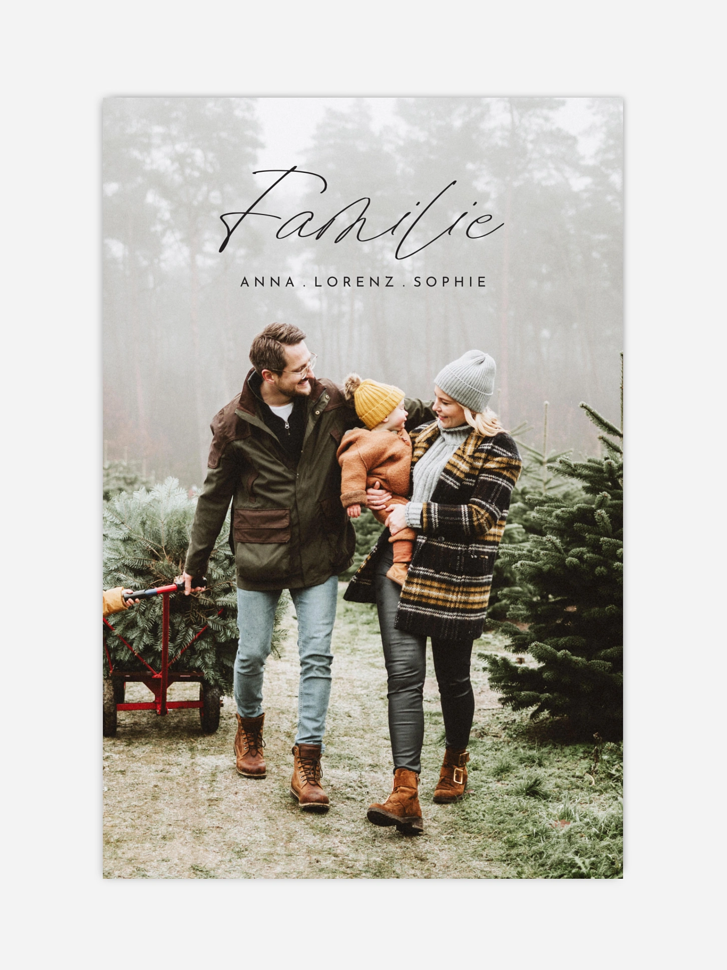 Poster Familien Erinnerung