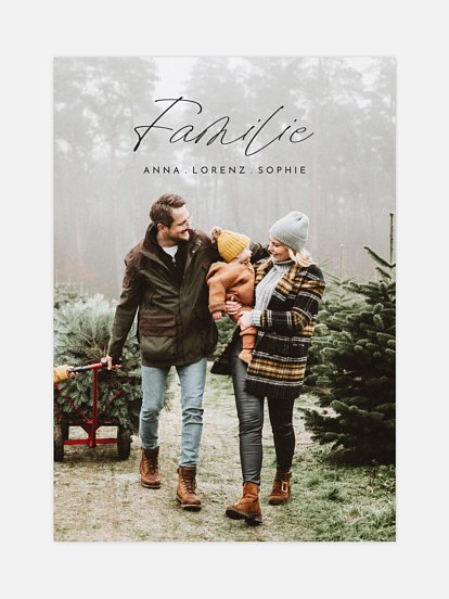 Poster Familien Erinnerung