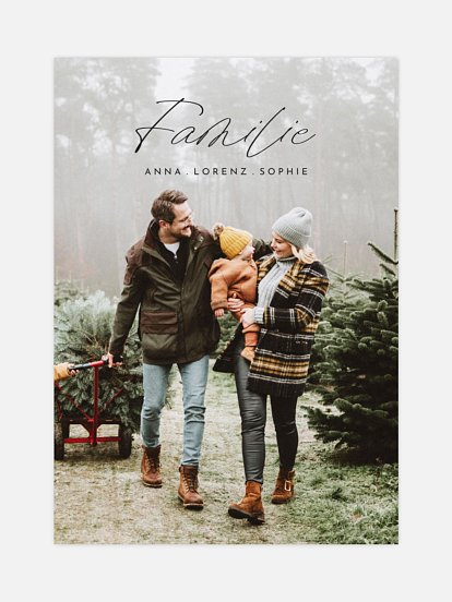 Poster Familien Erinnerung