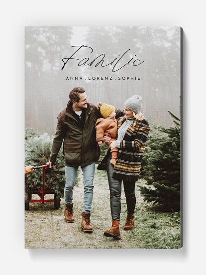 Poster Familien Erinnerung