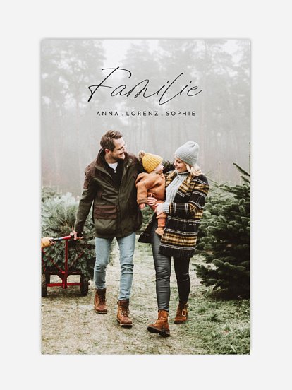 Poster Familien Erinnerung
