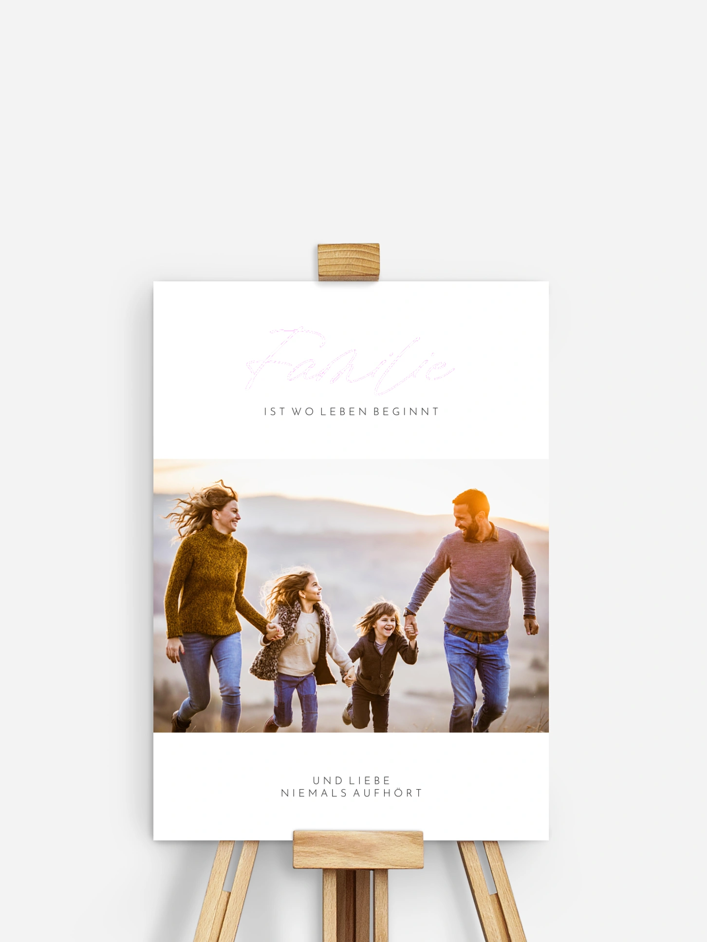 Poster Ostern Family Love