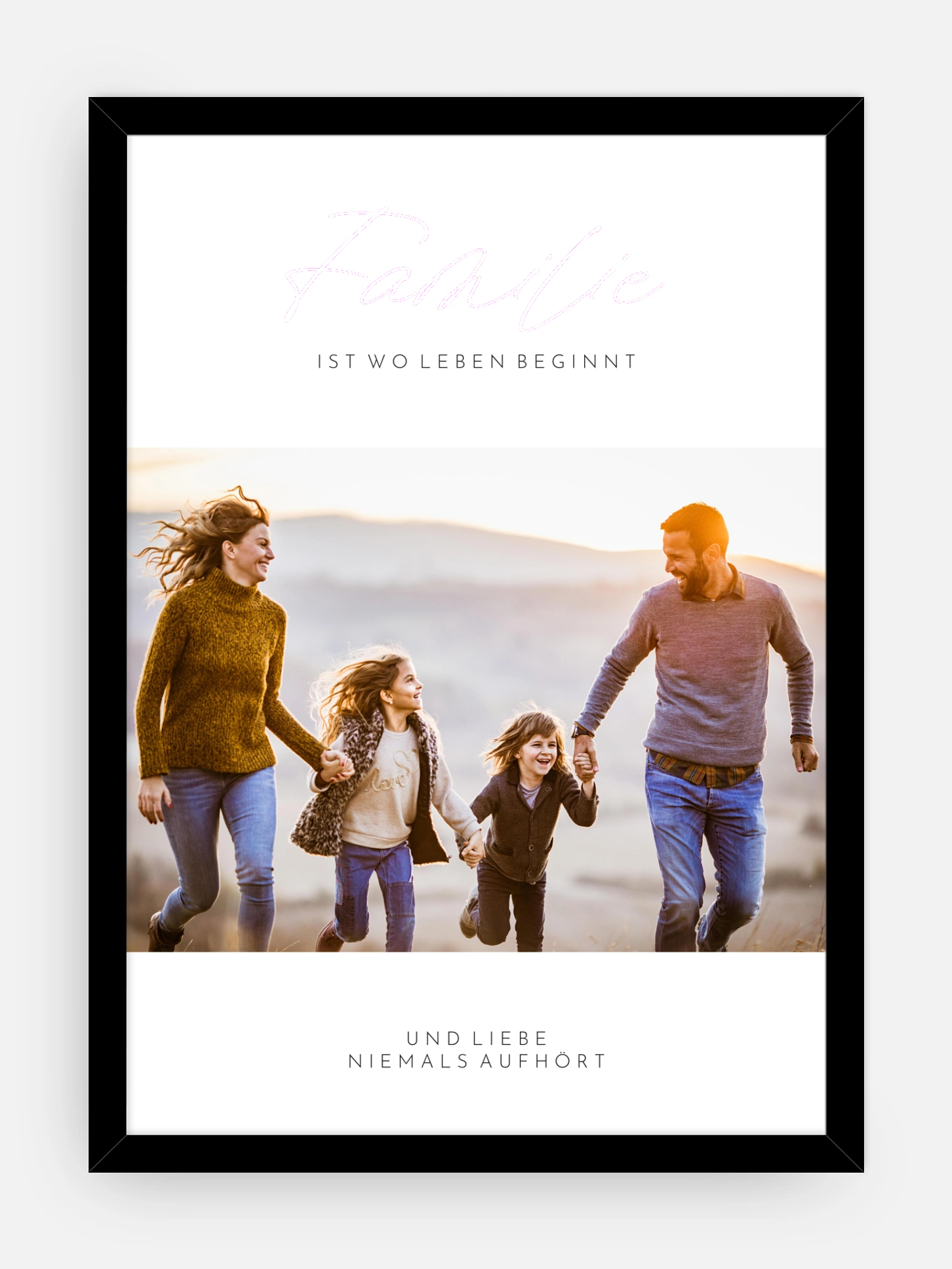 Poster Ostern Family Love
