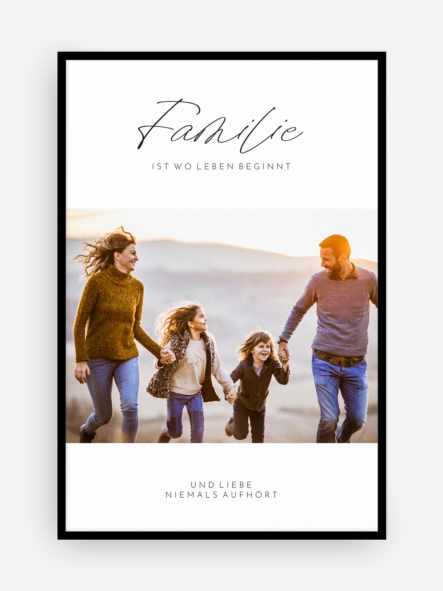 Poster Ostern Family Love