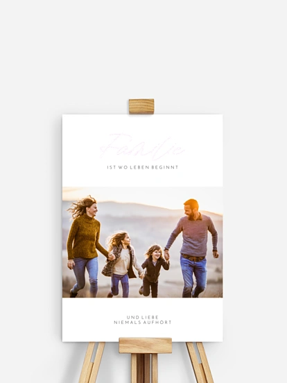 Poster Ostern Family Love