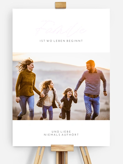 Poster Ostern Family Love