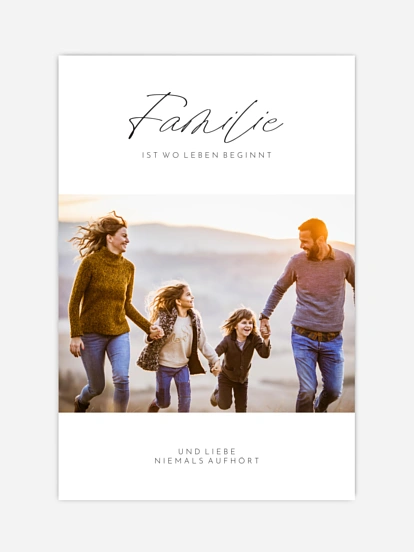 Poster Ostern Family Love