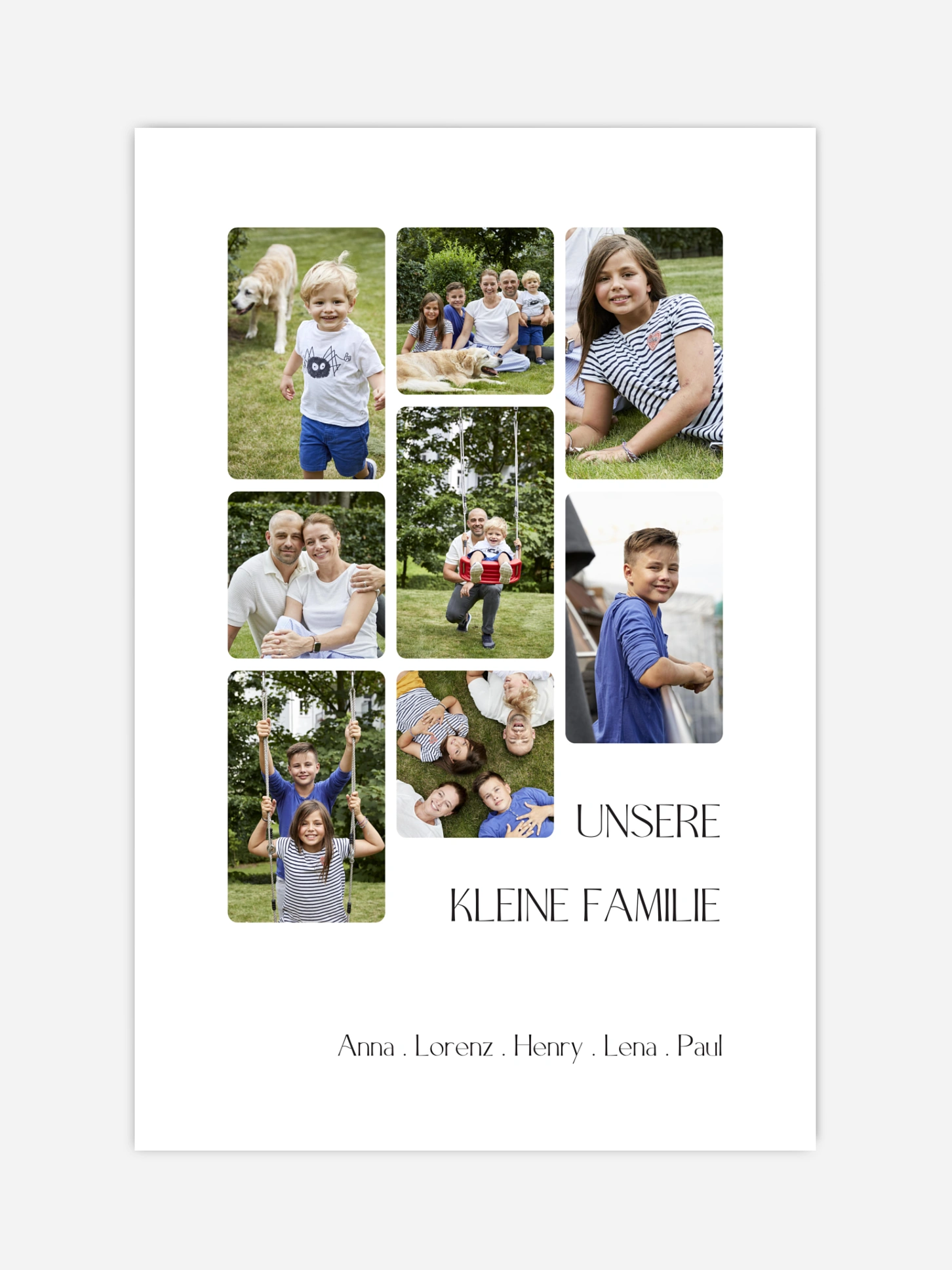 Poster Ostern Lovely Collage