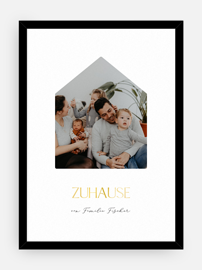 Poster Zuhause