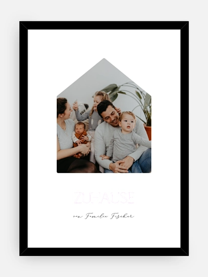 Poster Zuhause