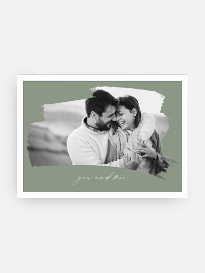 Poster Valentinstag Paintbrush