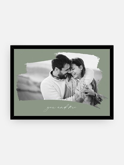 Poster Valentinstag Paintbrush