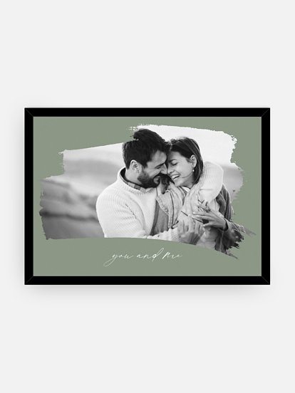 Poster Valentinstag Paintbrush