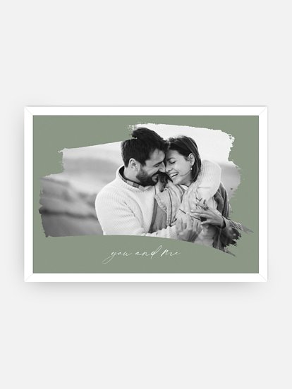 Poster Valentinstag Paintbrush