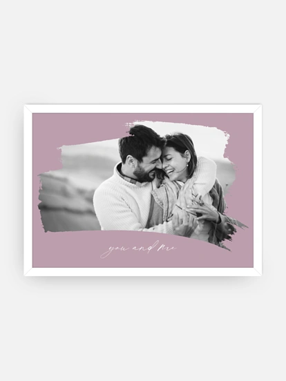 Poster Valentinstag Paintbrush
