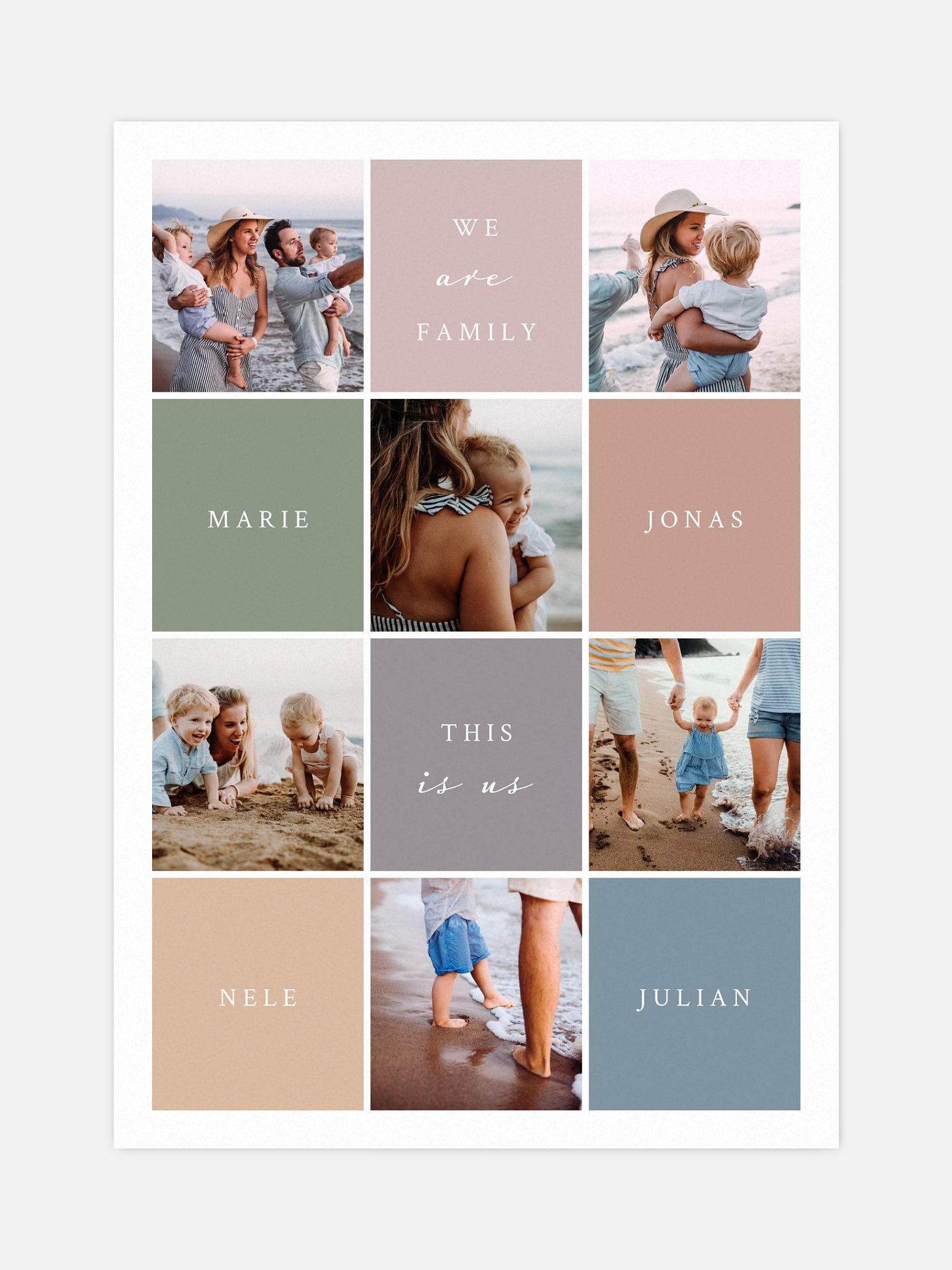 Poster Family Moments