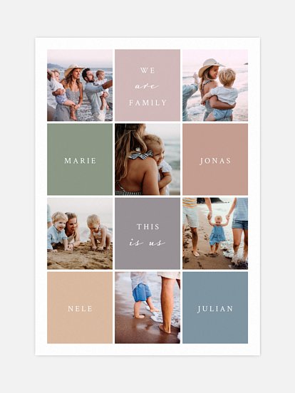 Poster Family Moments