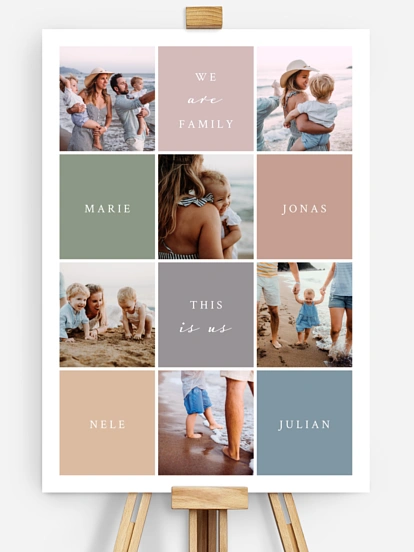 Poster Family Moments